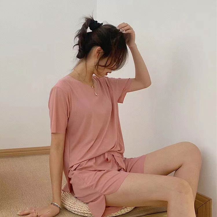 セットアップ ルームウェア 上下セット 夏 寝巻き 部屋着 接触冷感 涼しい 接触冷...
