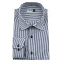 ワイシャツ メンズ ショートワイド ワイド 長袖 形態安定 シャツ ドレスシャツ ビジネス ノーマル スリム yシャツ カッターシャツ 定番 ストライプ ドビー...