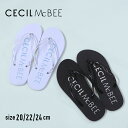 CECILMcBEE ビーチサンダル ビーサン キッズ 子供 子ども こども 女の子 女子 女児 小学生 小学校 中学生 中学校 婦人 女性 スイミング プール...
