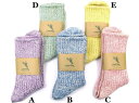 yMEN'S & WOMEN'SzHSX-009PS A HOPE HEMP Az[vwv PASTEL REGULAR SOCKS pXeM[wv\bNX@ C