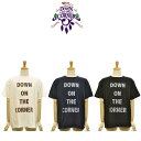 【送料無料】【MEN 039 S】DOWN ON THE CORNER SORRY S/S HEMP COTTON TEE ダウンザコーナーからヘンプオーガニックコットンのショートスリーブTシャツ。湿度の高い日本の夏を考慮し新たに考案したヘンプコットンファブリックを用いたダウンザコーナーオリジナルのTシャツ