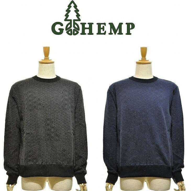 ̵ۡMEN'SGOHEMPإ CREW ON HEMP JACQUARD SWEAT 롼 إץ㥬ɥ...