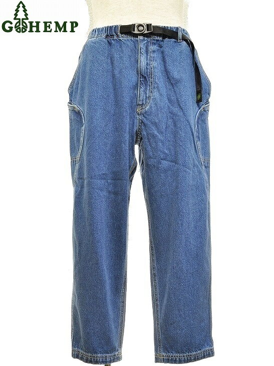 【送料無料】【MEN 039 S】GOHEMP （ゴーヘンプ）HIGH EXPLORER PANTS (USED WASH)エキスプローラーパンツ 程よい肉厚の12ozの定番デニム生地HEMP COTTON DENIMを使用したサイドのポケットが特徴のデニムパンツ