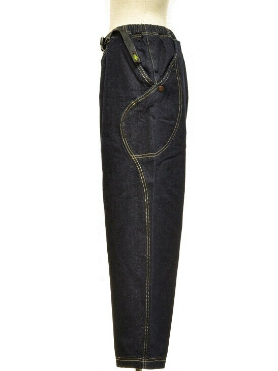 【送料無料】【WOMEN'S】GOHEMP （ゴーヘンプ）HIGH EXPLORER PANTS (ONE WASH)エキスプローラーパンツ　程よい肉厚の12ozの定番デニム生地HEMP COTTON DENIMを使用したサイドのポケットが特徴のデニムパンツ 2