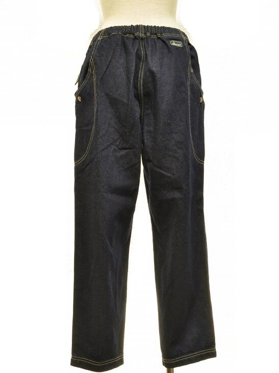【送料無料】【WOMEN'S】GOHEMP （ゴーヘンプ）HIGH EXPLORER PANTS (ONE WASH)エキスプローラーパンツ　程よい肉厚の12ozの定番デニム生地HEMP COTTON DENIMを使用したサイドのポケットが特徴のデニムパンツ 3