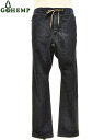 【送料無料】【MEN 039 S】GOHEMP（ゴーヘンプ）SLIM RIB PANTS (ONE WASH)スリムリブパンツ 11.5oz HEMP COTTON DENIM STRETCHを使用したスリムデニムパンツ