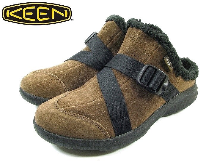 【送料無料】【MEN'S】KEEN キーン HOOD CLOG (フードクロッグ) DARK EARTH キーンならではの機能の数..