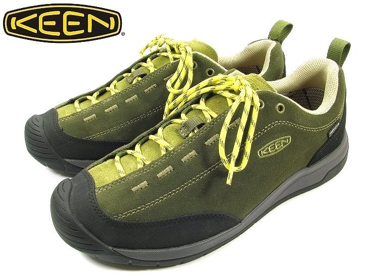 【送料無料】【MEN'S】KEEN キーン JASPER 2 WP (ジャスパー2) DARK OLIVE/OLIVE DRAB ソールの構造、防水機能の追加、脱ぎ履きの容易さ、すべてが新しくなったJASPER2 WP防水 透湿性の柔らかい素材KEEN.DRY 雨や足元のぬかるみも快適に過ごせるという待望のモデルスニーカー