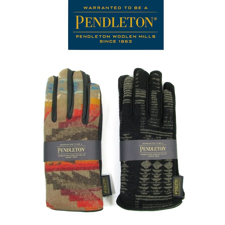 【送料無料】【WOMEN'S】PDW GLOVE ペンドルトンからウール地ファブリックの手袋 ハーディング柄のUSA 本国生地使用 2021 FALL & WINTER COLLECTION ウール 暖かい 防寒 手袋