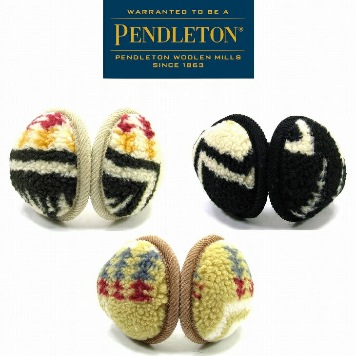 【送料無料】【MEN S & WOMEN S】PENDLETON ペンドルトン BOA EAR MUFF ボアイヤ－マフ ハーディング柄のボアのイヤーマフ サイズ調節可能 2022 NEW COLORS! 2022 FALL & WINTER 暖かい 防寒 …