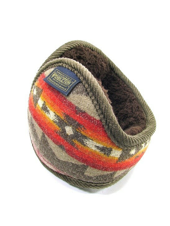 【送料無料】【MEN'S & WOMEN'S】PENDLETON ペンドルトン PDW EAR MUFF ウールイヤ－マフ ハーディング柄のウール生地 USA 本国生地使用のウールイヤーマフ サイズ調節可能 2022 NEW COLORS! 2022 FALL & WINTER 暖かい 防寒 耳あてふわふわ暖かいボア 耳あて