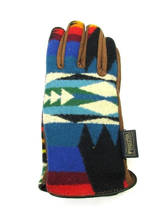 【送料無料】【WOMEN'S】PDW MENS GLOVE ペンドルトンからウール地ファブリックの手袋 TUCSON柄とSCOUT STRIPE柄のUSA本国生地使用のウールの手袋 2022 FALL & WINTER COLLECTION ウール 暖かい 防寒 手袋