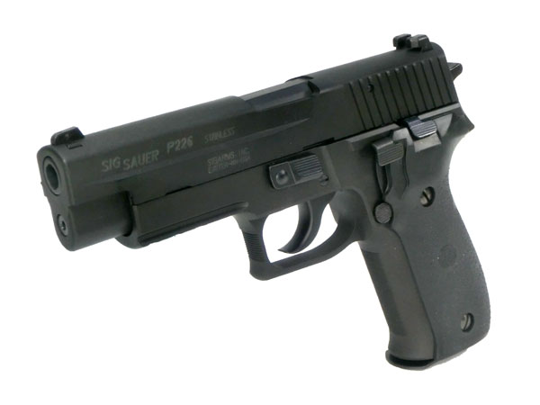 【お買い物マラソン POINT5倍付与 】KSC ガスブローバックハンドガン本体 P226R HW 07 実物グリップ仕様 エアガン 18歳以上 サバゲー 銃