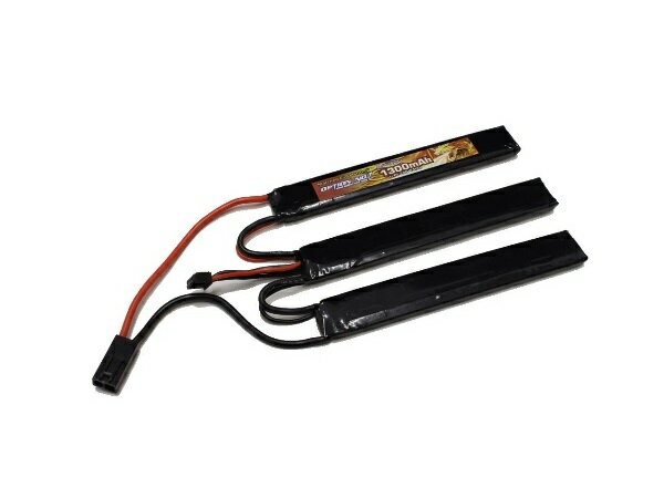 OPTION No.1 リポバッテリー GB-0011M High Power LIPO 1300mAh 11.1V サドルパック