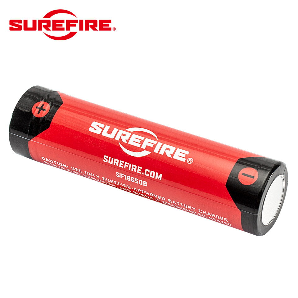 【お買い物マラソン POINT5倍付与 】SUREFIRE (シュアファイア) 3.6v 3500mAh 18650 Micro USB Lithium Ion Rechargeable Battery (SF18650B) 18650B 電池 USB充電可能 リチウムイオンバッテリー