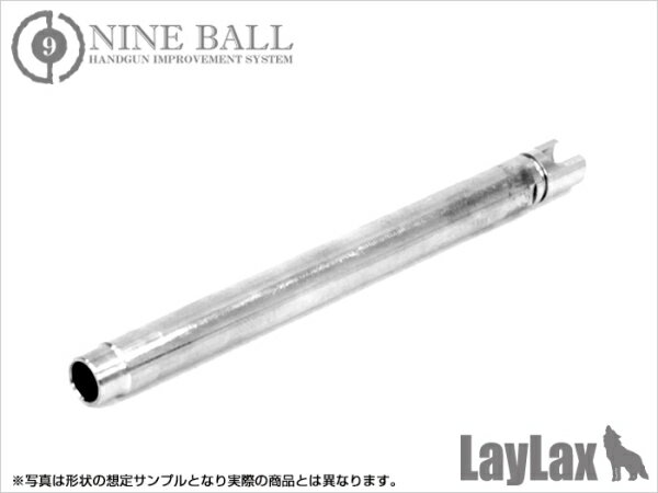 LAYLAX・NINE BALL (ナインボール) 東京マルイ GLOCK34(G34/グロック) パワーバレル 102mm(内径6.00mm) ライラクス カスタムパーツ インナーバレル