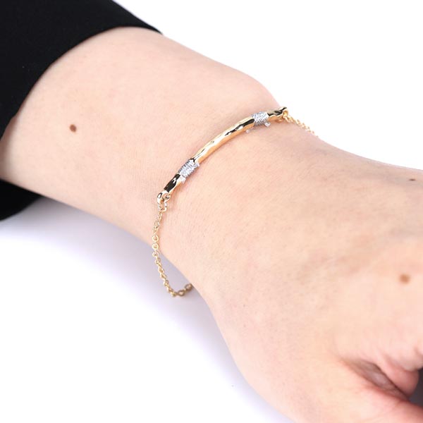 Rakuten - 送料無料 ブレスレット レディース オシャレ ゴールド 高級感 ゴージャス オススメ 華奢 カジュアル 上品