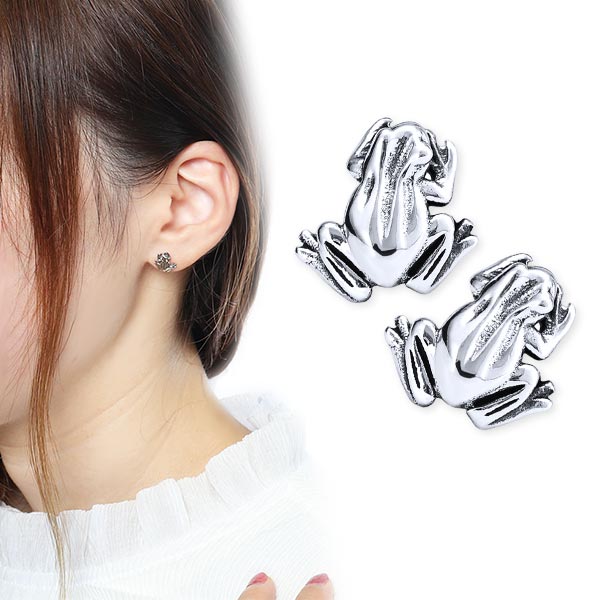 楽天市場】カエル（ピアス｜レディースジュエリー・アクセサリー