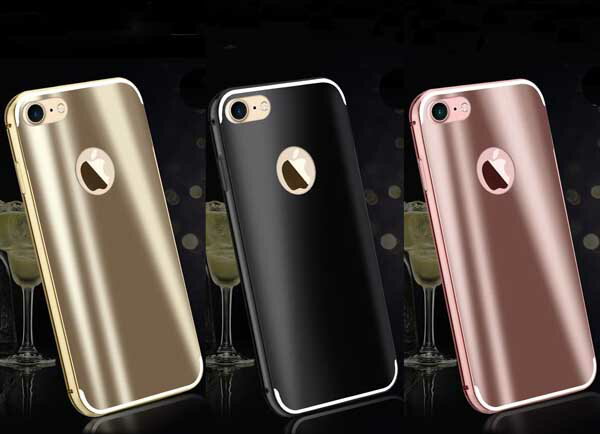Rakuten - 送料無料 高級感 メタリックカラー iPhoneケース iPhone7/8 携帯カバー スマートフォンケース スマホケース ハードケース