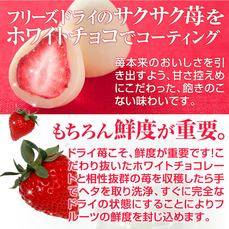 バレンタイン チョコ 2021神戸苺トリュフ(R)(90g)【内祝い お取り寄せスイーツ 洋菓子 チョコレート】