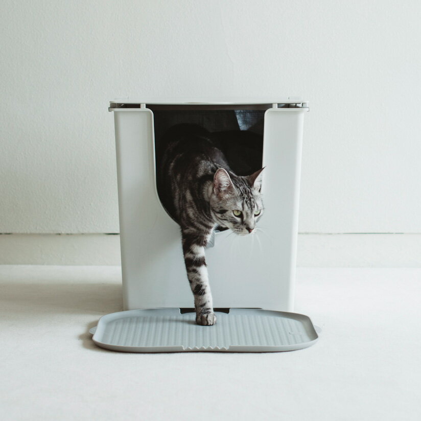 Modkat キャッチリターマット 猫 トイレ おしゃれ オプションパーツニューヨーク在住デザイナーが提案するお洒落な猫用トイレ マット 1