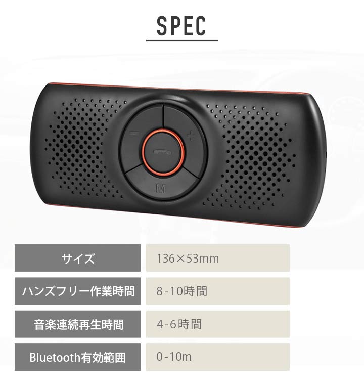 車載用 Bluetooth 女性に人気 スピーカー ワイヤレスポータブルスピーカーハ 最新版 ワイヤレスポータブルスピーカーハンズフリー 2台待ち受け通話 内蔵マイク 音楽再生 Line通話対応 Tfカード大音量でクリアな音楽 高音質自動電源off Gpsナビゲーション Google