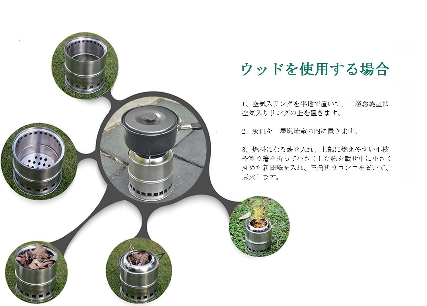 ミニネイチャーストーブ アルコール ストーブ 焚火台 キャンプ バーベキュー コンロ ポータブル キャンプファイヤー通販格安セール情報 楽天 通販
