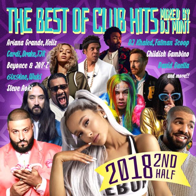 【2018年下半期クラブヒッツベストMIX!!!】DJ Mint / THE BEST OF CLUB HITS 2018 2nd Half [DMTCD-42]