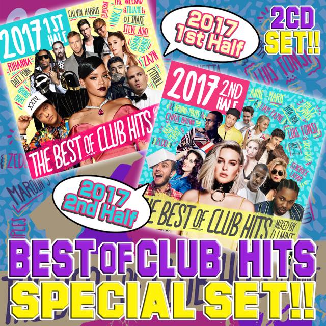 【2017年上半期&下半期クラブヒッツスペシャルセット!!】DJ Mint / THE BEST OF CLUB HITS 2017 1st & 2nd Half 2CD SET [DMTSET-05]