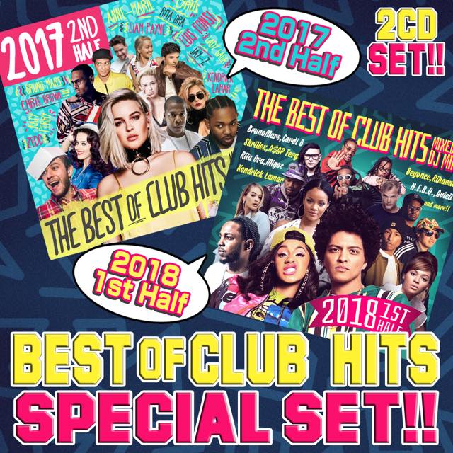 2018ǯȾ&2017ǯȾ֥ҥåĥڥ륻å!! DJ Mint / THE BEST OF CLUB HITS 2018 1st & 2017 2nd Half 2CD SET [DMTSET-06]