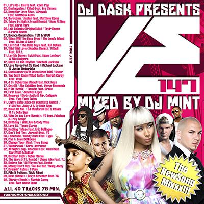 DJ Mint / DJ DASK Presents VE147【 最新・最速・新譜 MIX!!! 】【 MIX CD 】