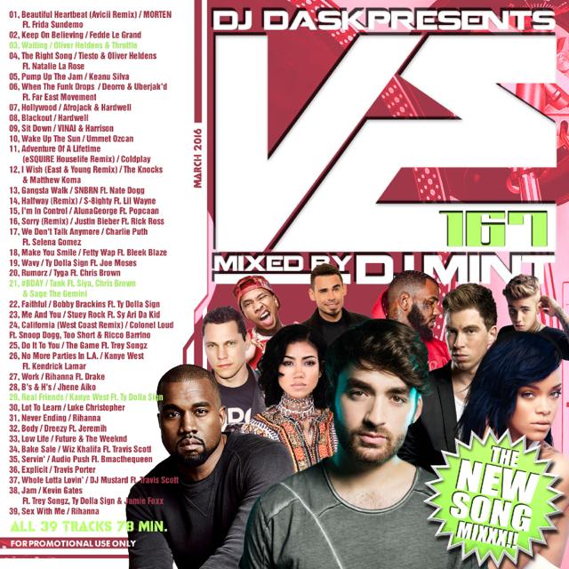 【最新！最速！！新譜MIX!!!】DJ Mint / DJ DASK Presents VE167[VECD-67]