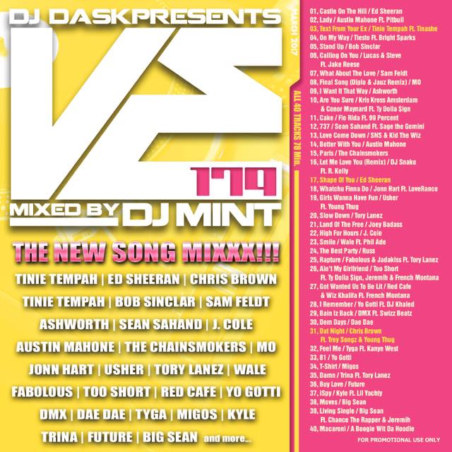 【最新！最速！！新譜MIX!!!】DJ Mint / DJ DASK Presents VE179 [VECD-79]