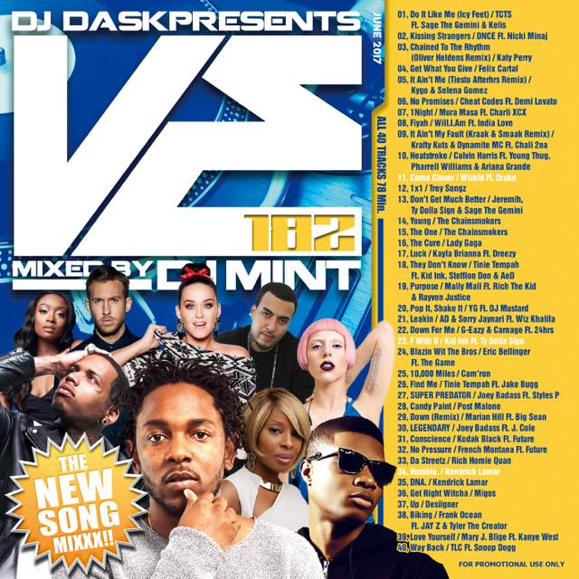 【最新！最速！！新譜MIX!!!】DJ Mint / DJ DASK Presents VE182 [VECD-82]