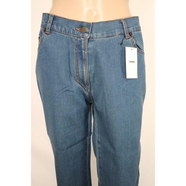 《86%OFF》エフバイエーフェリーラ fxa FERRIRA ストレッチ デニム ジーンズ サイズ27(L)(W74) ブルー レディース LPT2109