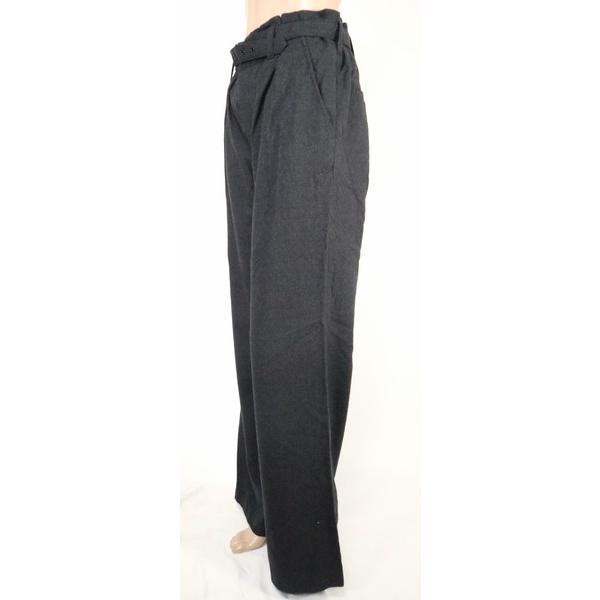 《89%OFF》ヴィンス VINCE. ワイド パンツ サイズ2(XL)(W74) ダークグレー レディース LPT2578