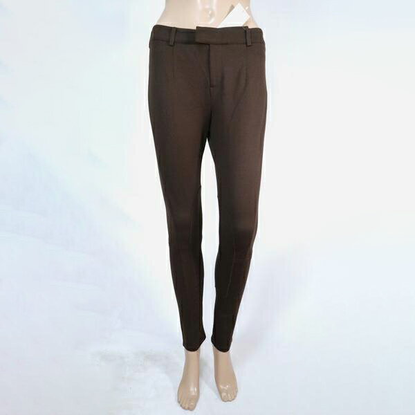 《90%OFF》ヴィンス VINCE. ストレッチ パンツ レギンス サイズ4(M)(W72) ダークブラウン レディース LPT2923