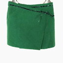 《90%OFF》ガイガー GEIGER キッズ ラップ風 台形 スカート ウール100% サイズ92(2歳)(W46〜) グリーン レディース LSK1036