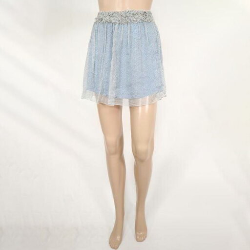 《90%OFF》ステファネル STEFANEL 春夏 フレアスカート ミニ丈 サイズ36(S~M)(W64) ブルー レディース LSK1059 《90%OFF》ステファネル STEFANEL 春夏 フレアスカート ミニ丈 サイズ36(S~M)(W64) ブルー レディース LSK1059