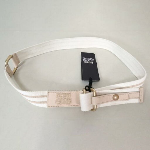《85%OFF》チェーザレパチョッティ4US CESARE PACIOTTI 4US ベルト コットン×レザー サイズ100cm(2XL) アイボリー メンズ OTR269 《85%OFF》チェーザレパチョッティ4US CESARE PACIOTTI 4US ベルト コットン×レザー サイズ100cm(2XL) アイボリー メンズ OTR269