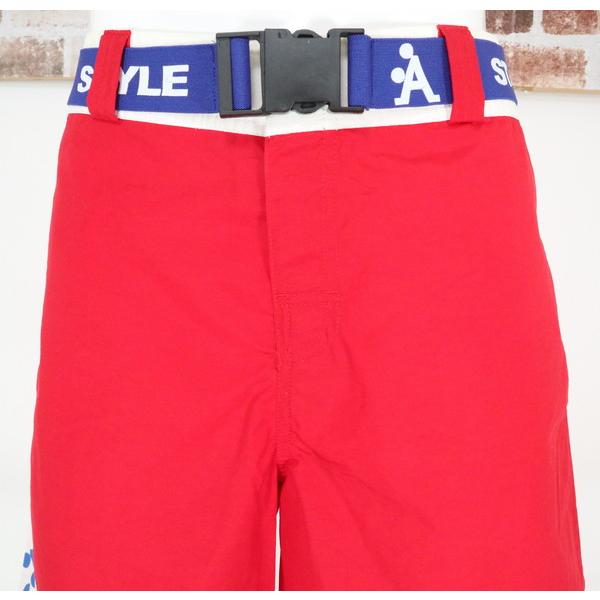《お買い得》アースタイル A-STYLE イタリア製 メンズ スイムウェア 水着 ハーフパンツ サイズL レッド メンズ OTR327