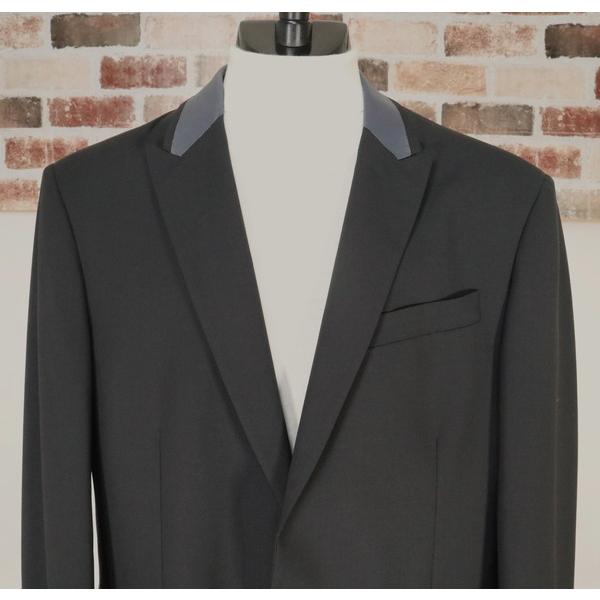 《84%OFF》レゾム LES HOMMES タキシード ジャケット サイズ48(M) ブラック 結婚式 披露宴 メンズ TOJ960