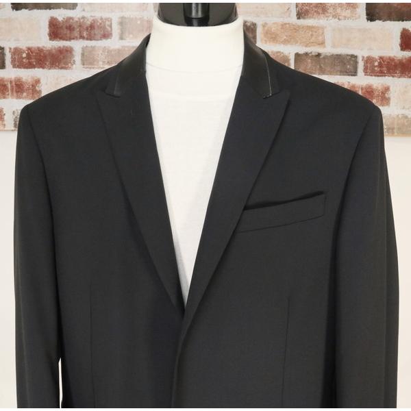 《84%OFF》レゾム LES HOMMES タキシード ジャケット サイズ48(M) ブラック 結婚式 披露宴 メンズ TOJ961