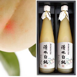 清水白桃ジュース2瓶セット