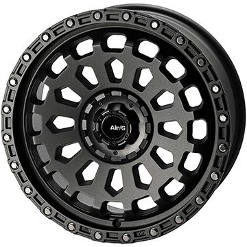 【新品国産5穴114.3車】 夏タイヤ ホイール4本セット 225/65R17 ミレバー レンジツアープラスMU069（限定） フォーバイフォーエンジニア エアージー ヴァルカン 17インチ(送料無料) サマータイヤ
