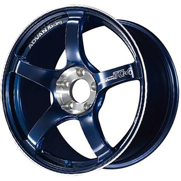 【新品国産4穴100車】 夏タイヤ ホイール4本セット 195/55R15 ヨコハマ ブルーアース GT AE51 ヨコハマ アドバンレーシング TC4 SE 15インチ(送料無料)