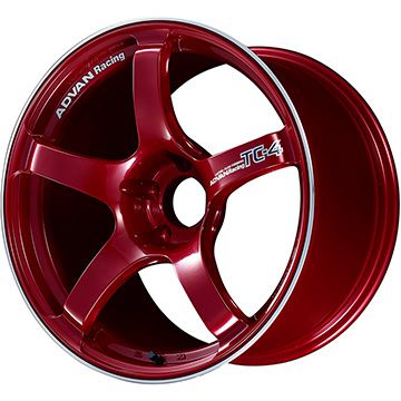 【新品国産車用4穴100】 夏タイヤ ホイール4本セット 185/55R15 ダンロップ エナセーブ EC204 ヨコハマ アドバンレーシング TC4 15インチ(送料無料)