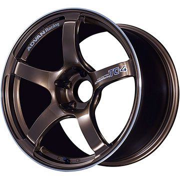 【新品国産4穴100車】 夏タイヤ ホイール4本セット 205/45R17 ヨコハマ アドバン フレバV701 ヨコハマ アドバンレーシング TC4 17インチ(送料無料)