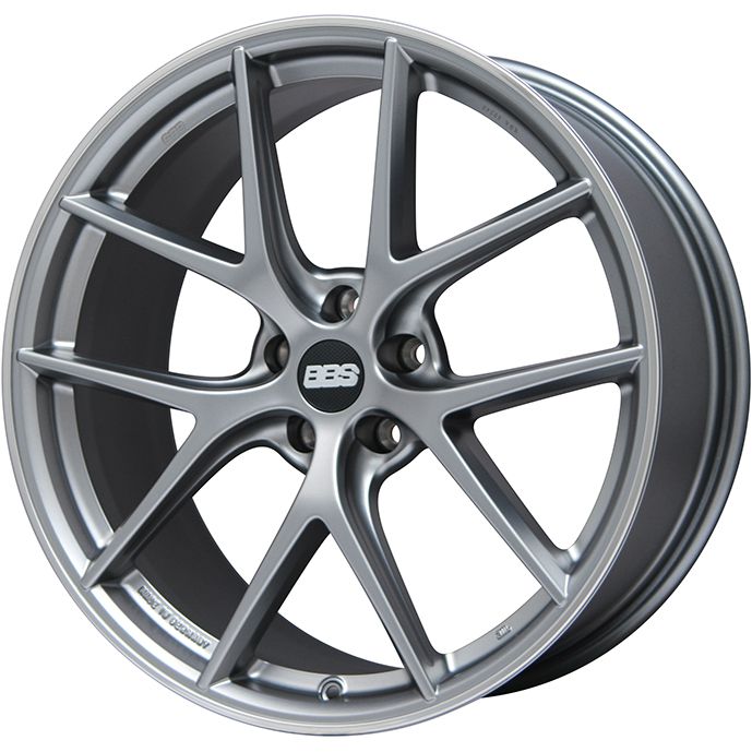 【新品国産5穴114.3車】 夏タイヤ ホイール4本セット 245/40R20 ファルケン アゼニス FK520L BBS GERMANY CI-R プラチナムシルバー 20インチ(送料無料) サマータイヤ
