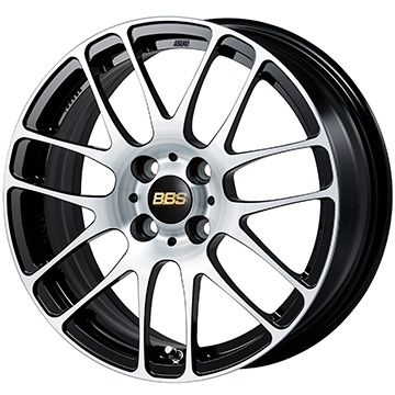 【新品国産4穴100車】 夏タイヤ ホイール4本セット 205/45R16 ヨコハマ ブルーアース ES32 BBS JAPAN RE-L2 ブラックダイヤカット 16インチ(送料無料)